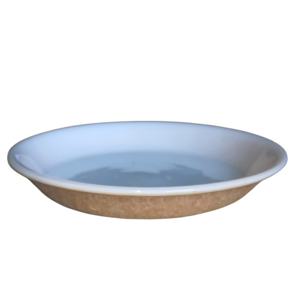 Vintage Fire King Peach Lusterware Behive Bowls Set of four and Pie Dish. - Picture 4 of 8